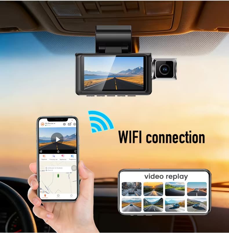 G11 Pro 3-Channel Touch 4G Dash Cam image 5