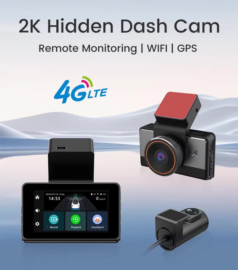 P83 / P85 2K 4G Dash Cam