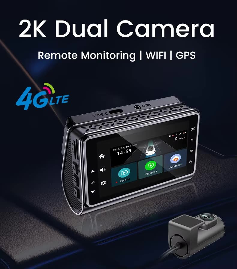 P83 / P85 2K 4G Dash Cam image 2