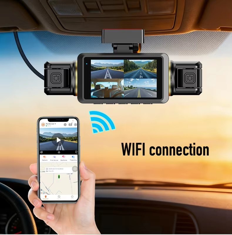 M77 4-Channel 2K 4G Touch Dash Cam image 6