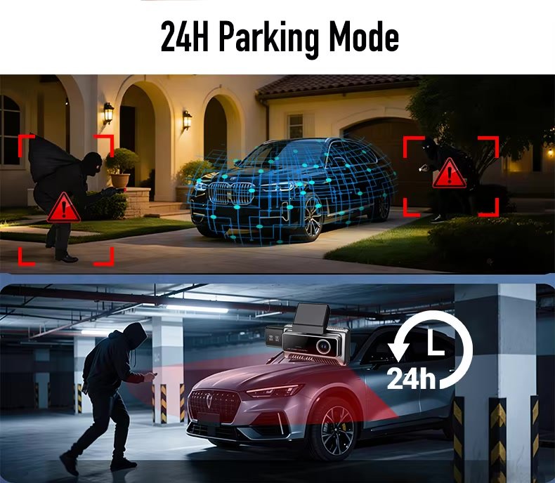 G9 Pro 3-Channel 2K 4G Touch Dash Cam image 6