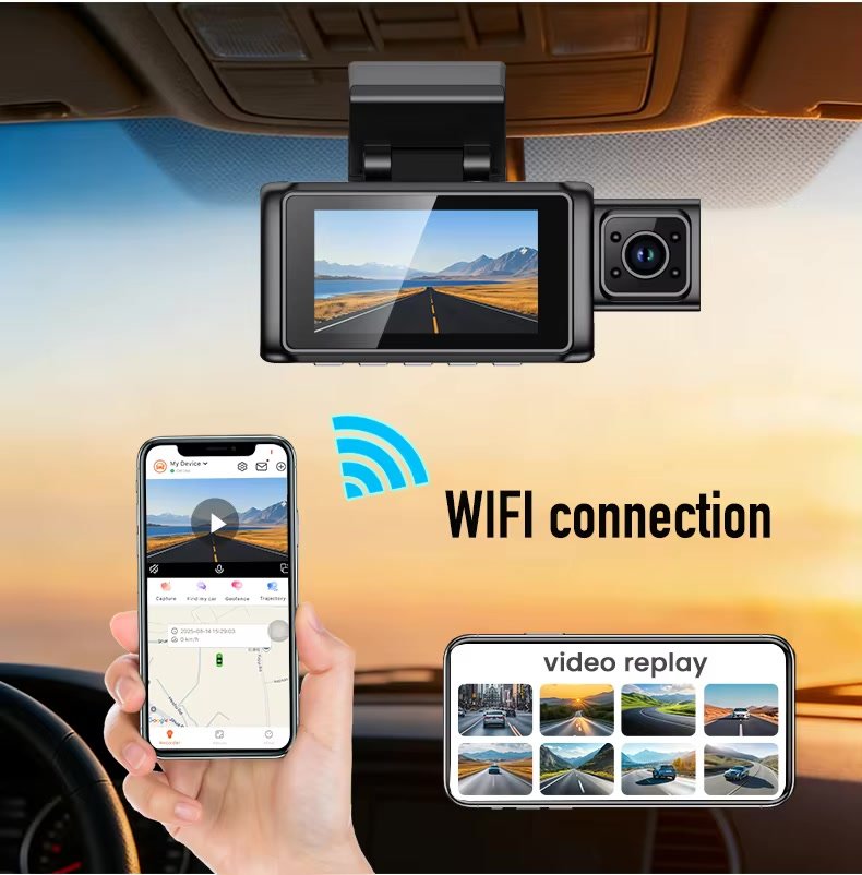 G9 Pro 3-Channel 2K 4G Touch Dash Cam image 10